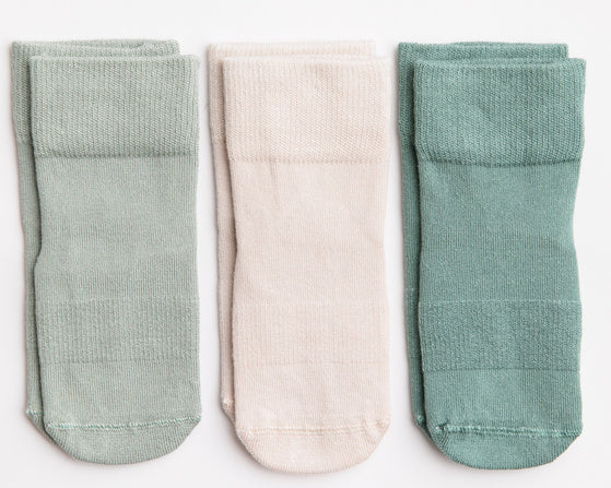 Baby & Kids Grip Socks, Coastal, 3-Pack