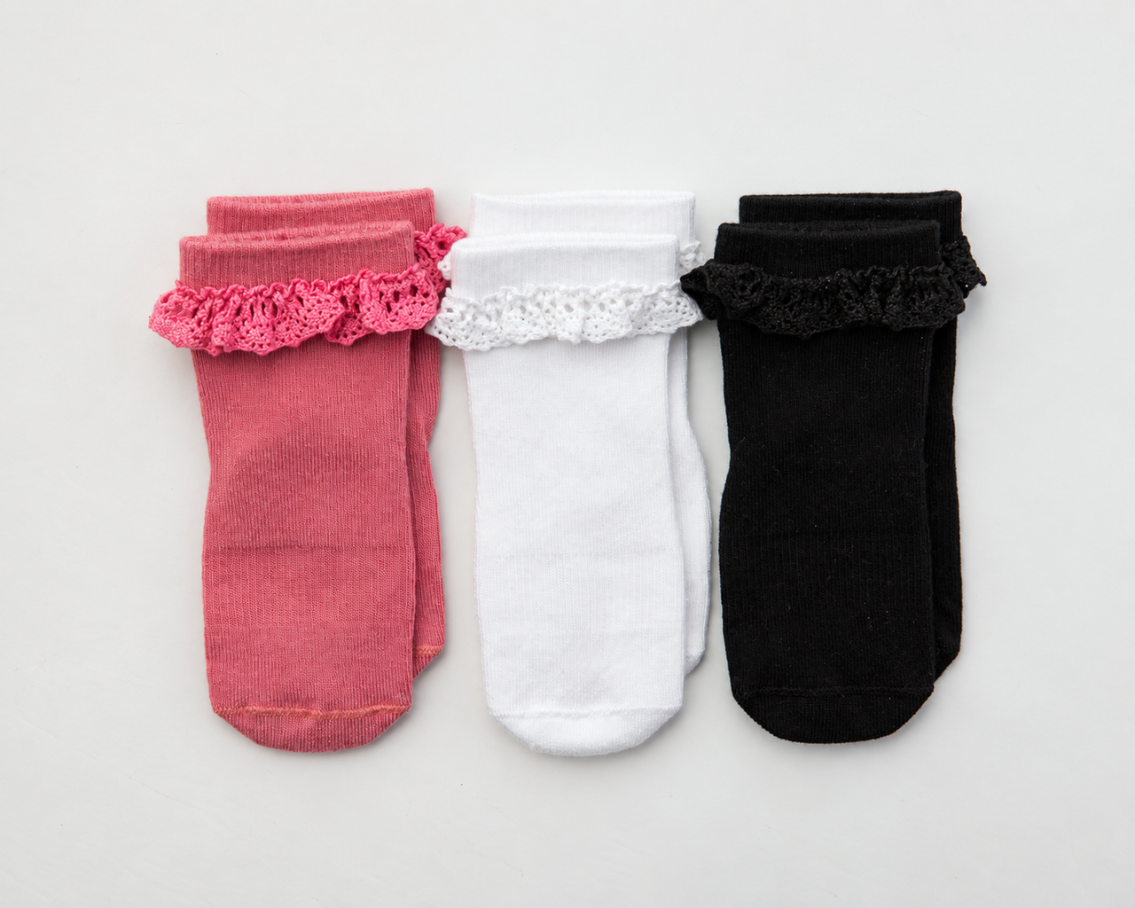 Baby & Kids Grip Socks, Charlotte, 3-Pack