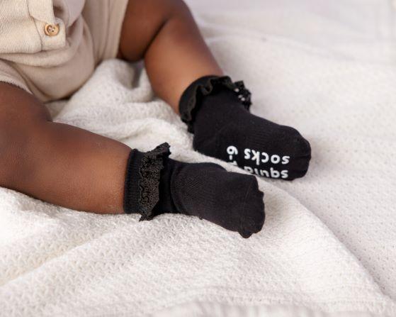 Charlotte Collection Squid Socksยฎ Baby Toddler Socks